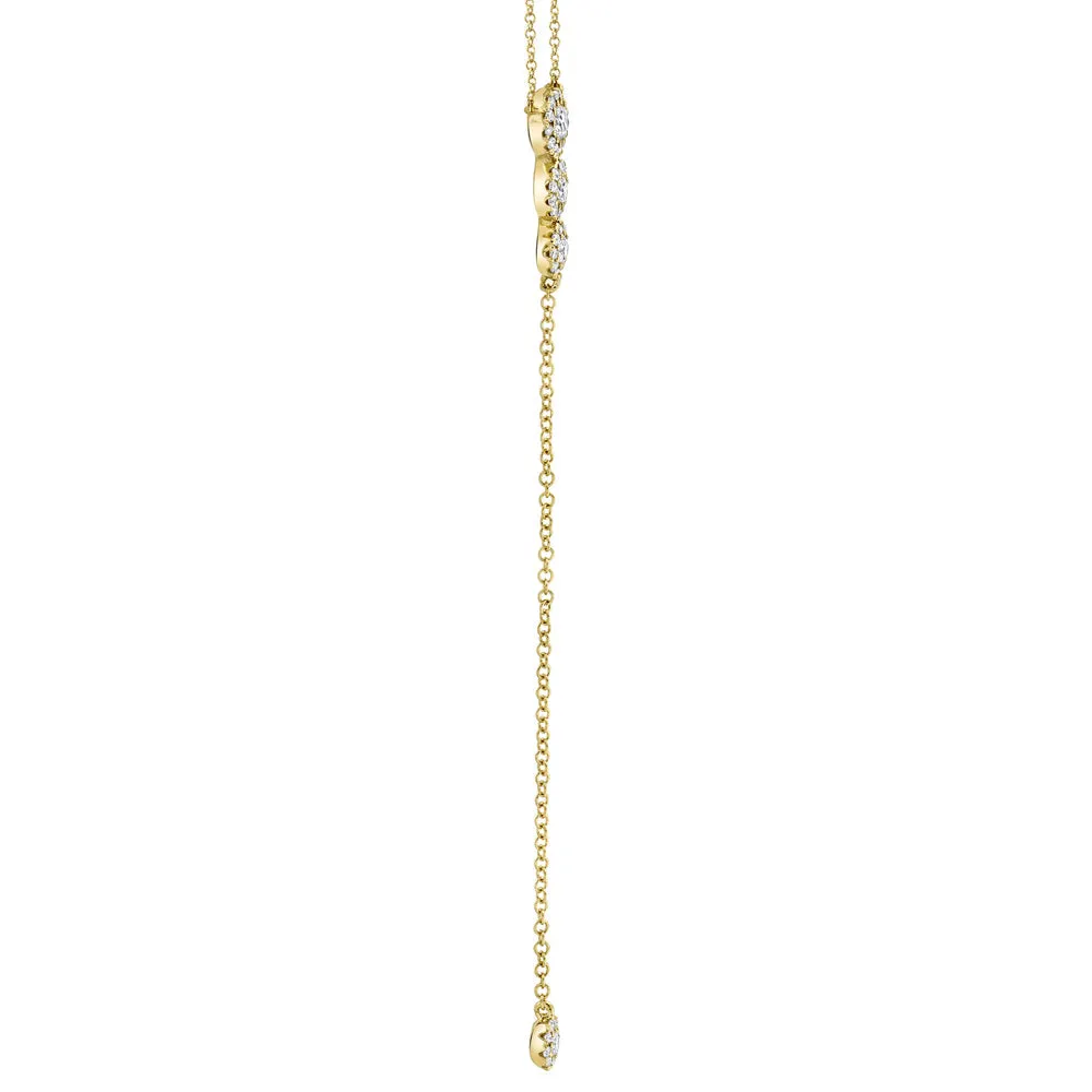 0.29CT DIAMOND LARIAT NECKLACE