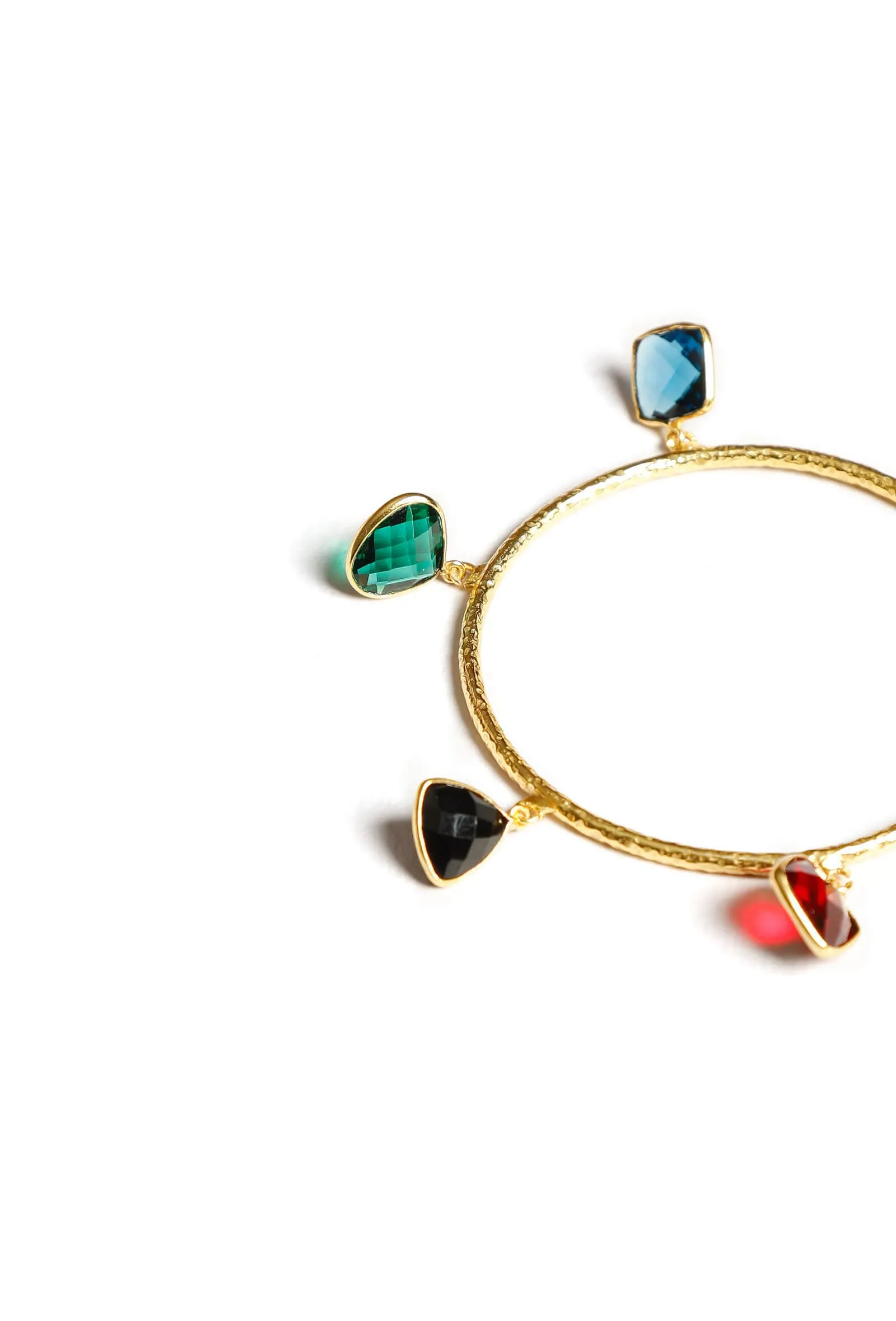 Alika Gold-Plated Brass Bangle