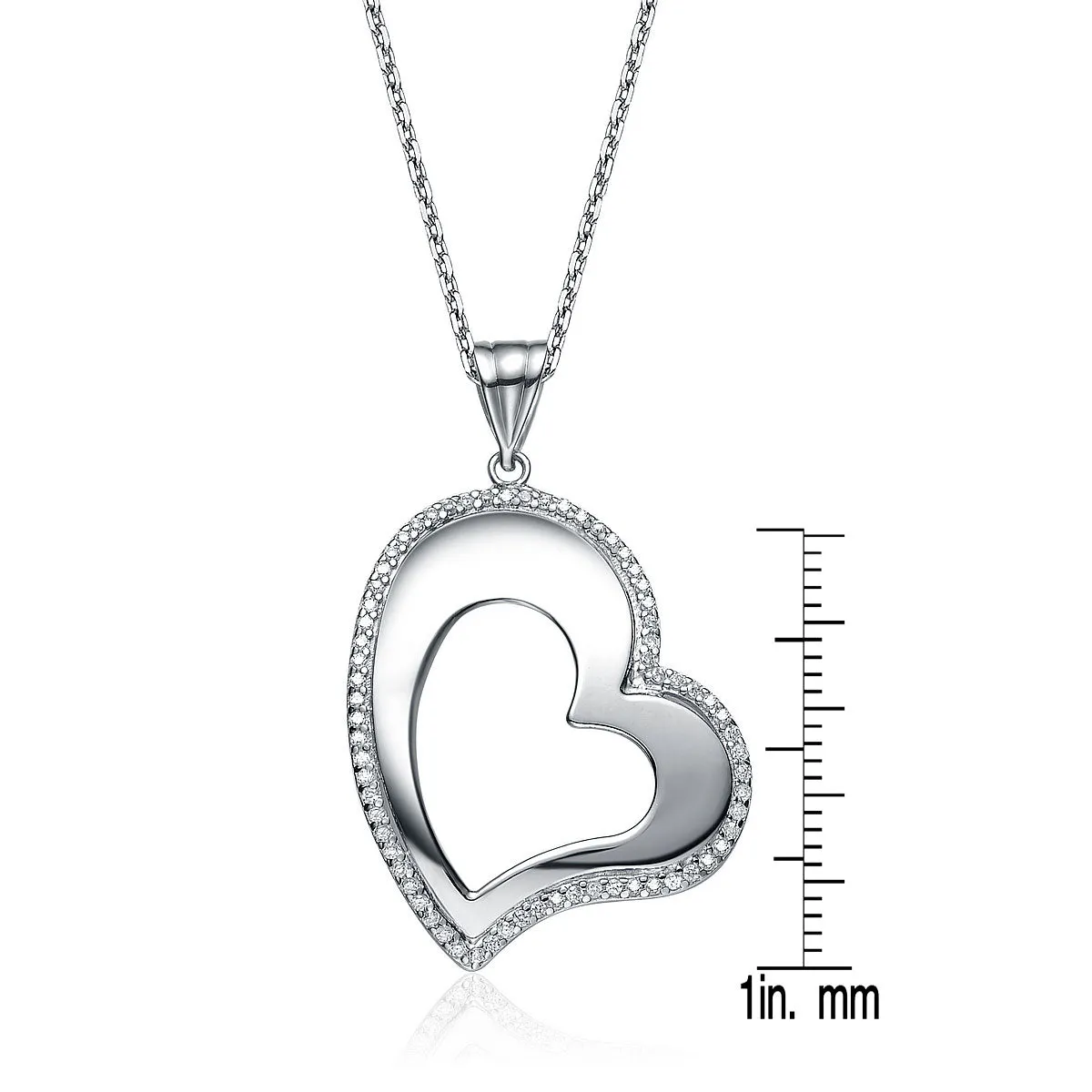 Anne Heart Pendant Necklace