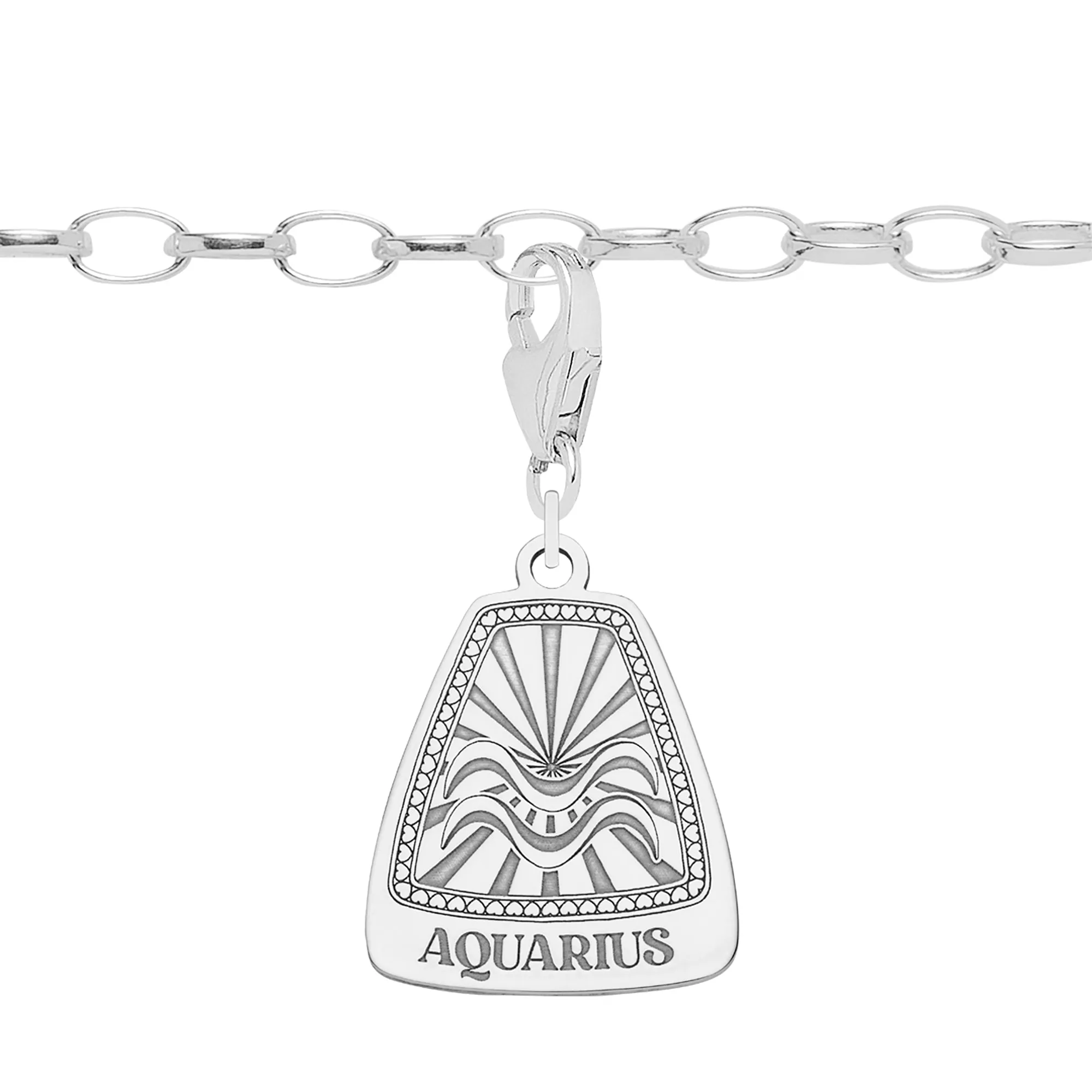 Aquarius Starter Charm Bracelet