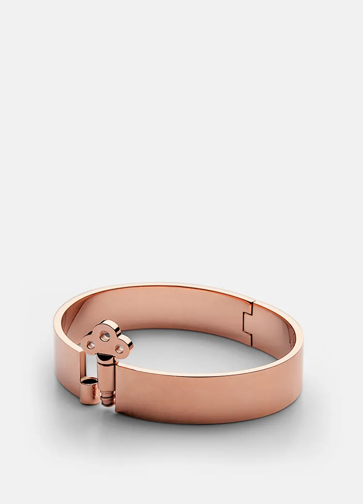 Bangle | Key Lock | Rose Gold