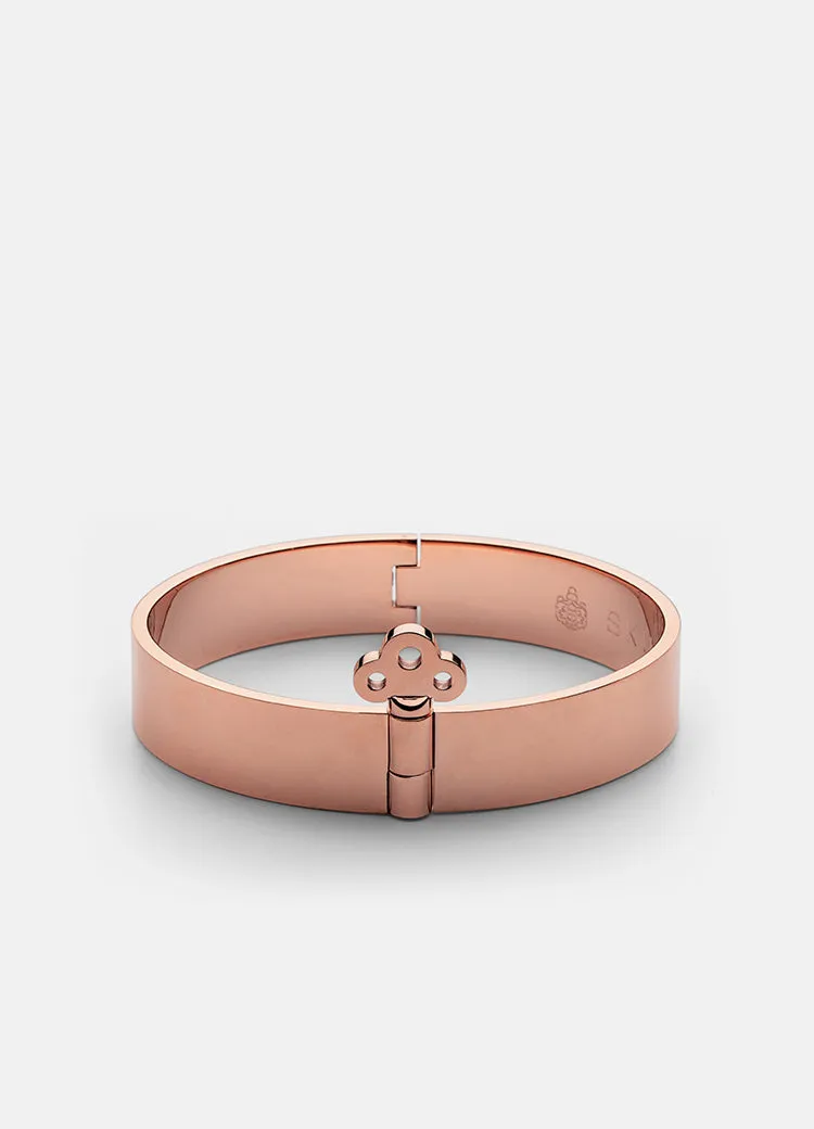 Bangle | Key Lock | Rose Gold