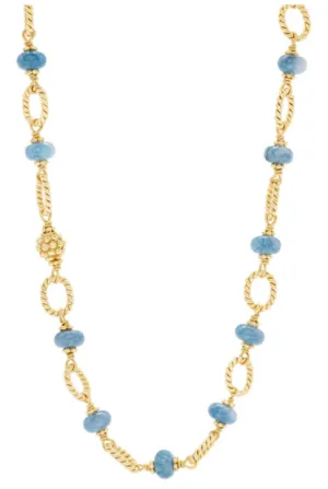 Berry & Bead Chain - Ocean Jade