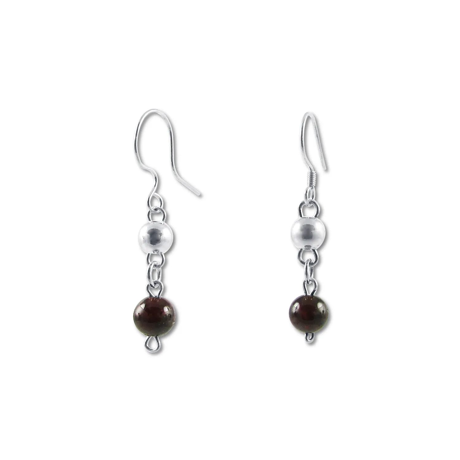 Bolitas Earrings - Amethyst