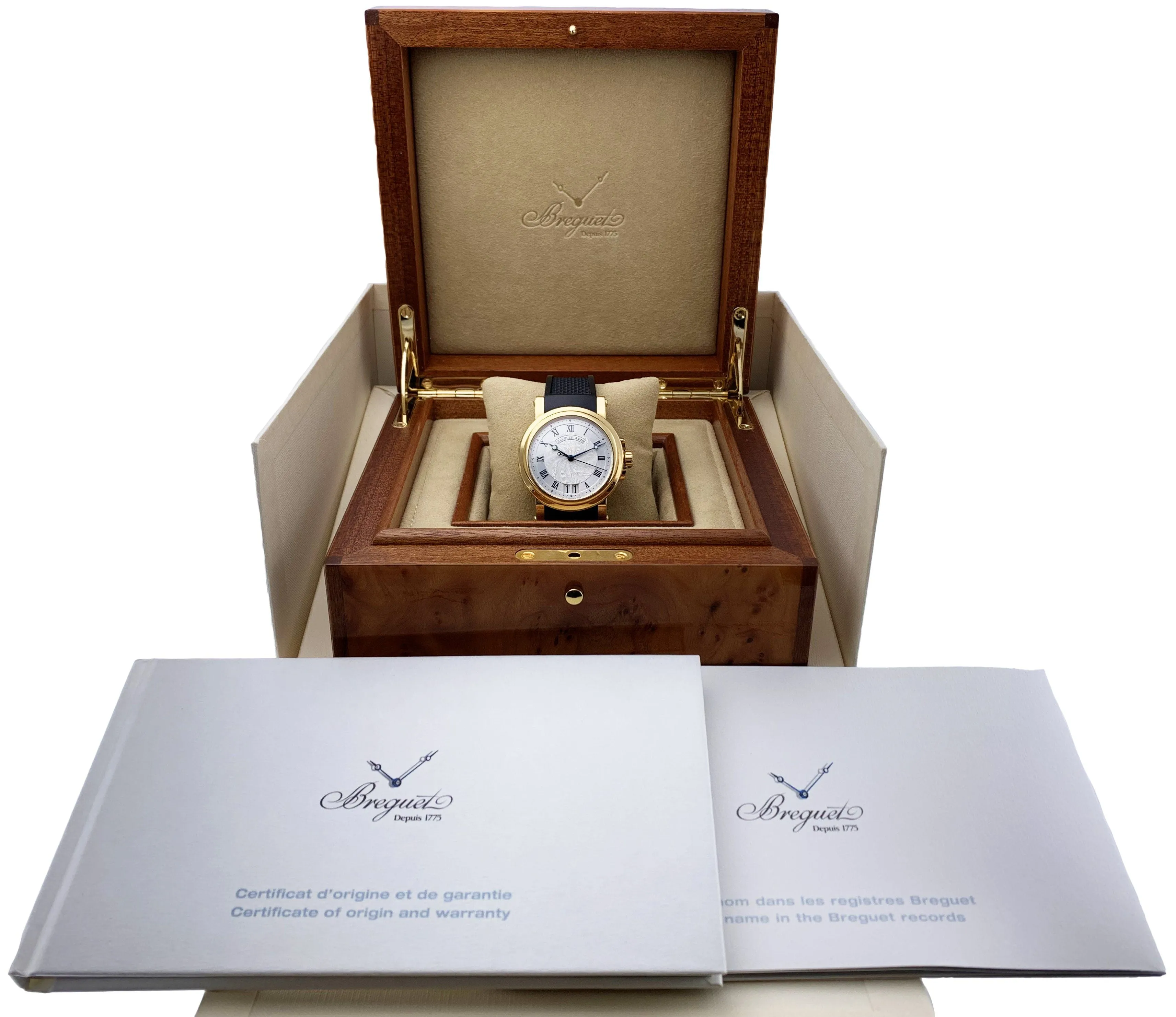 Breguet Marine 5817 Men's Watch Box & Papers