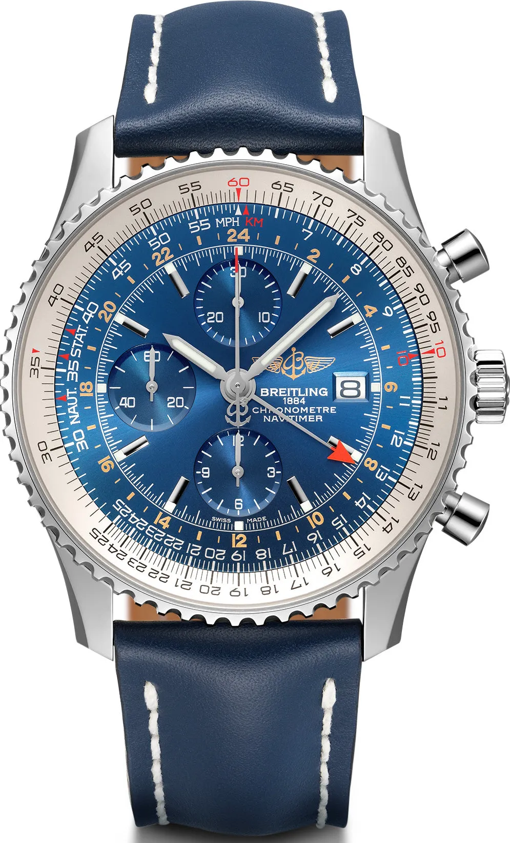 BRT Watch Navitimer Chronograph GMT 46