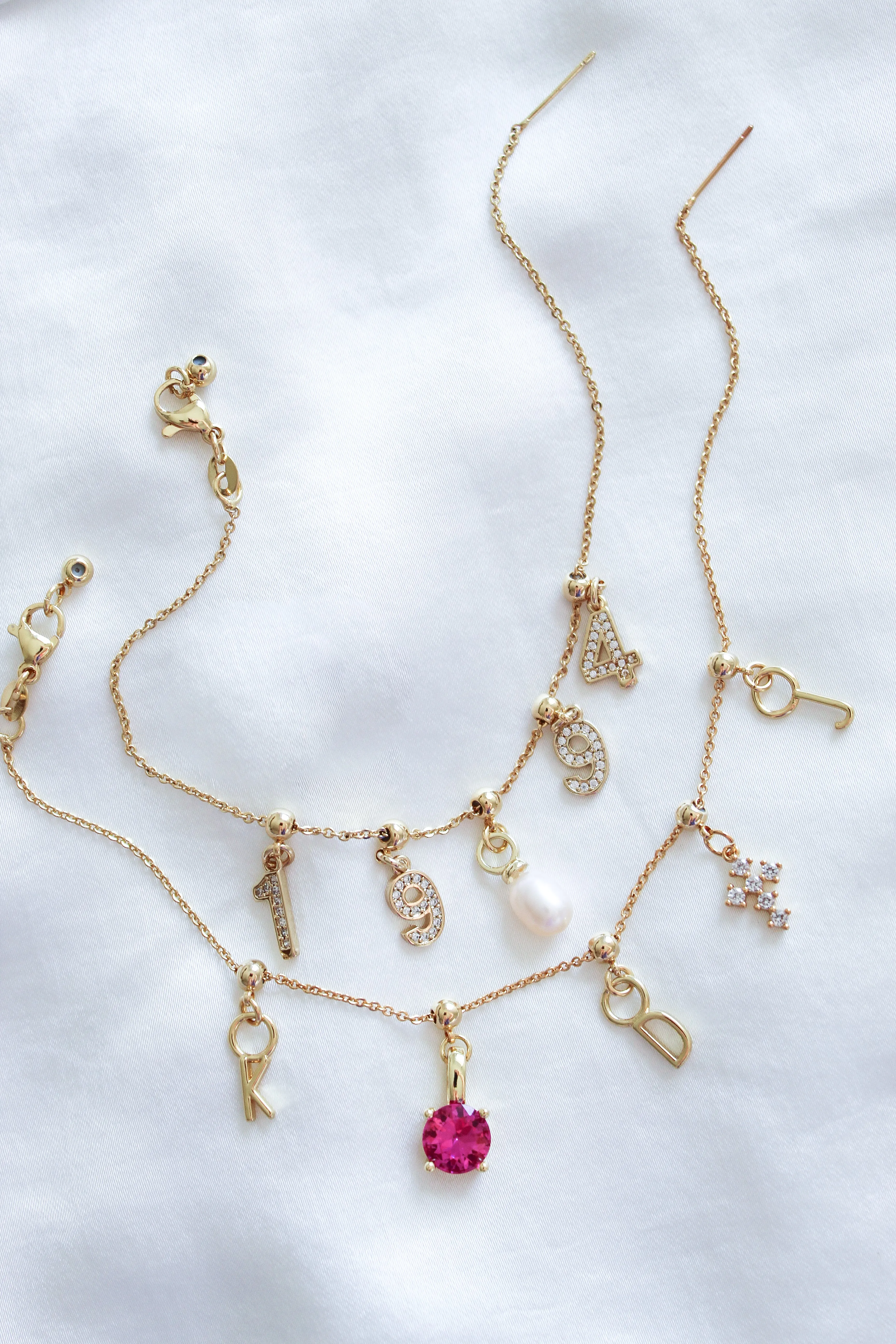 Charm Bracelet Dainty Chain