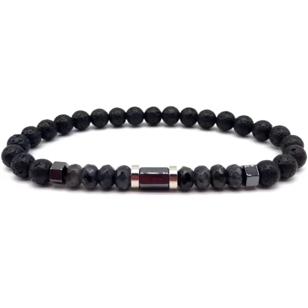 Classy Men Slim Elegant Beaded Bracelet - 5 Styles