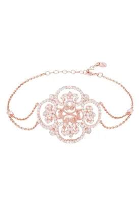 Clover Filigree Bracelet Rosegold