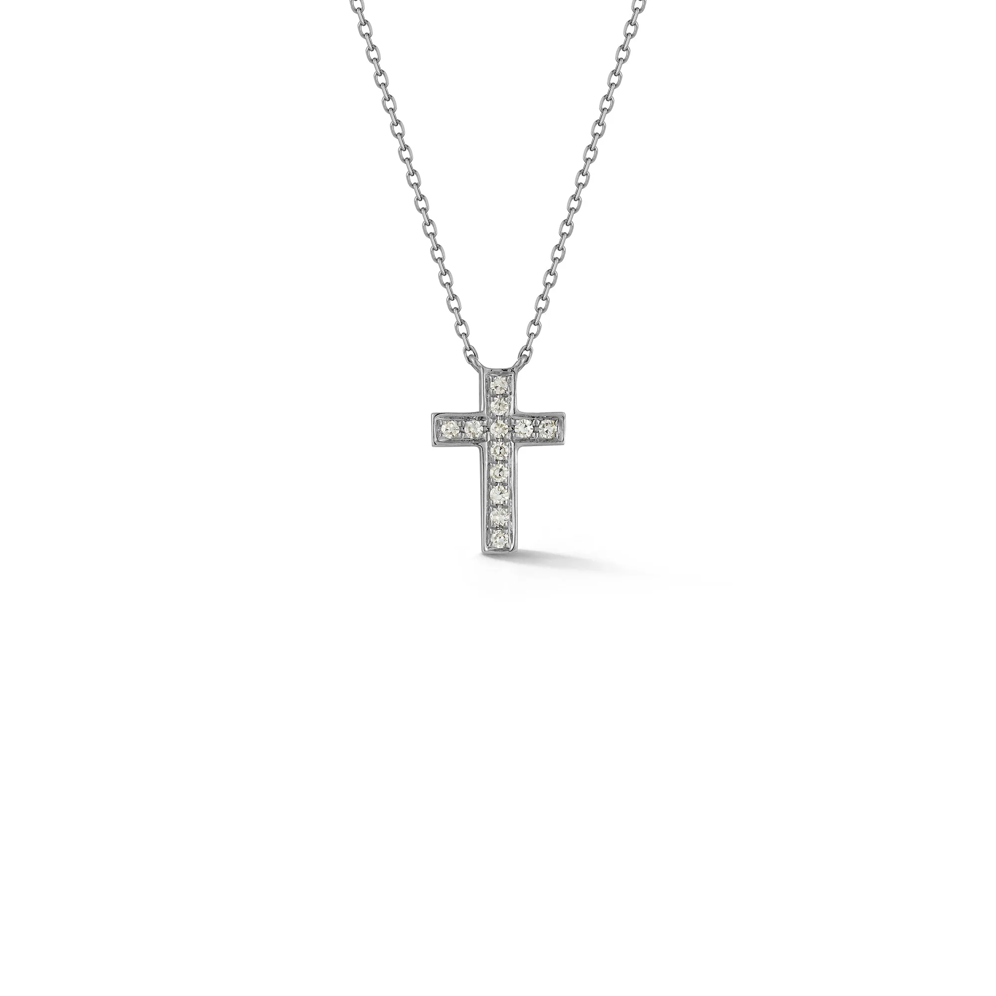 DRD Diamond Cross Necklace