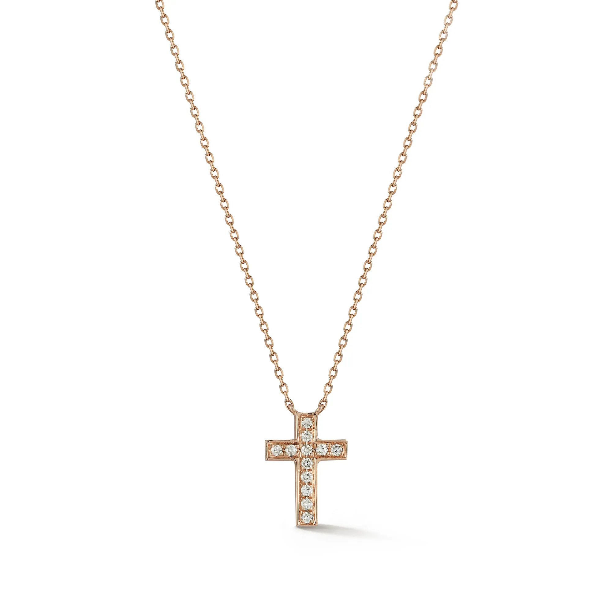 DRD Diamond Cross Necklace