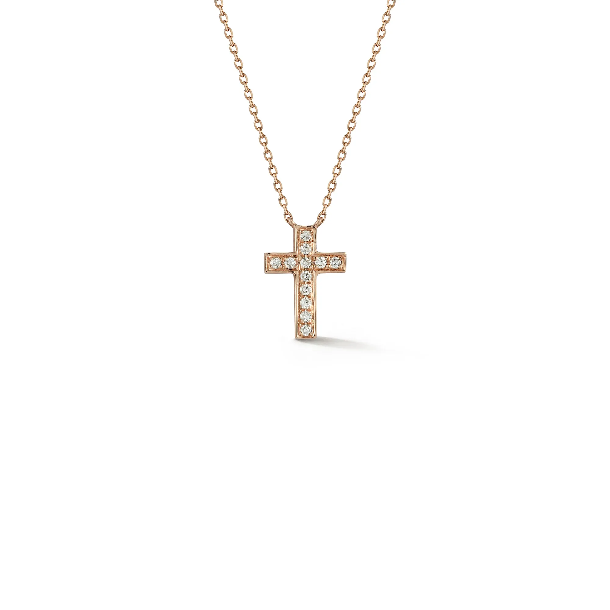 DRD Diamond Cross Necklace