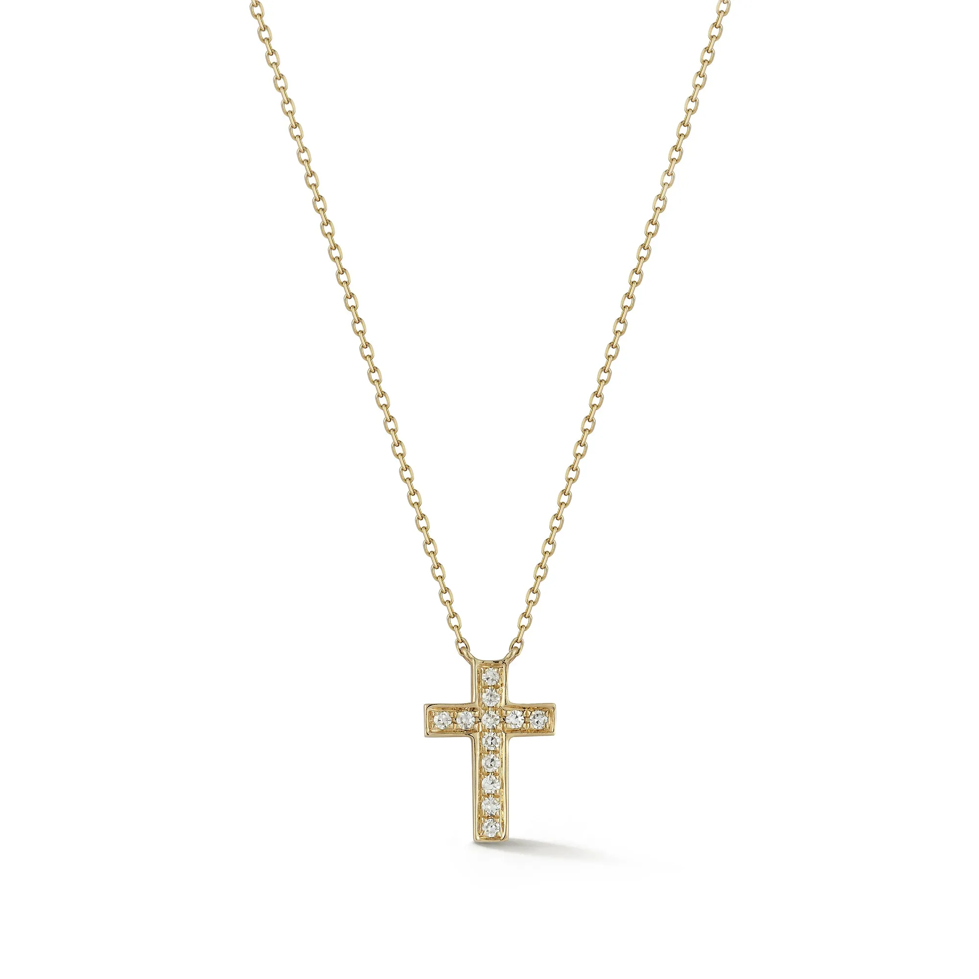 DRD Diamond Cross Necklace