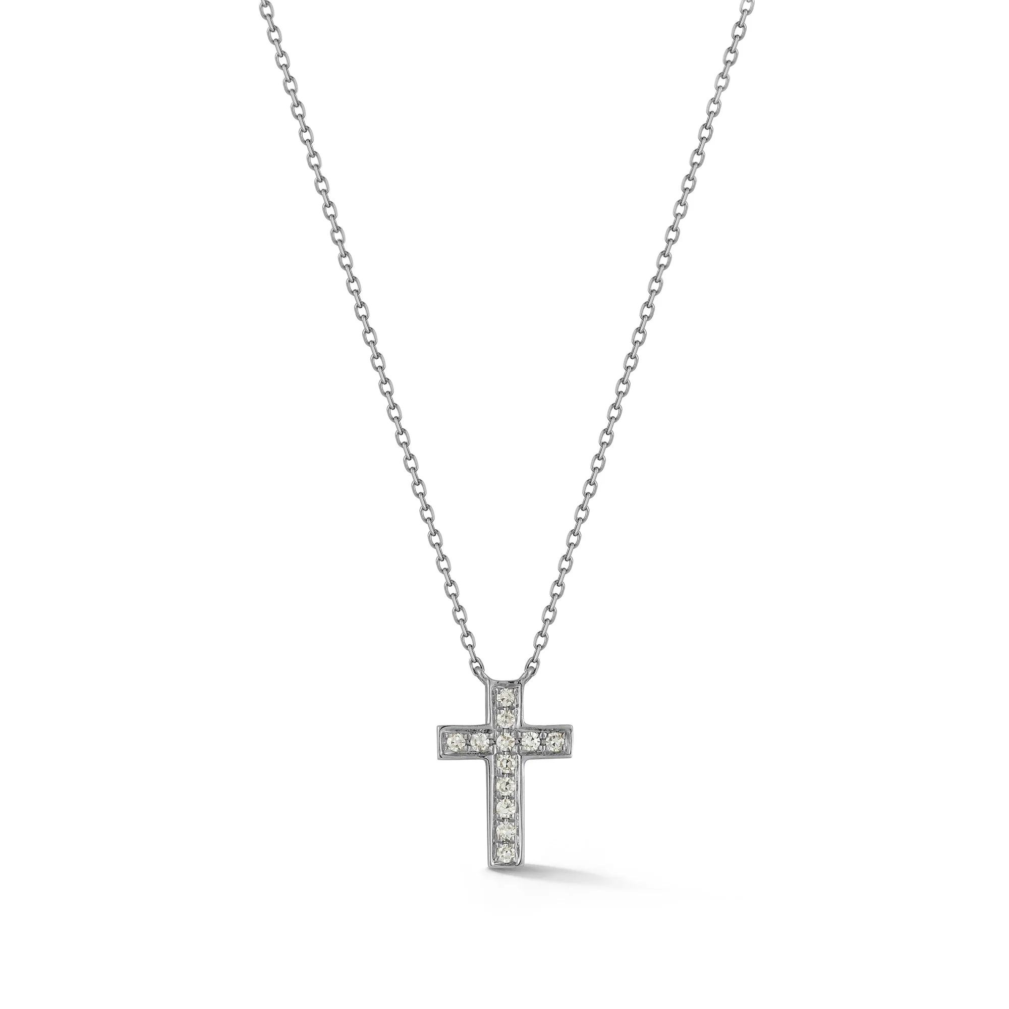 DRD Diamond Cross Necklace