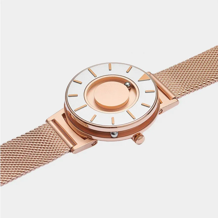 Eone Bradley 36mm Rose Gold Mesh