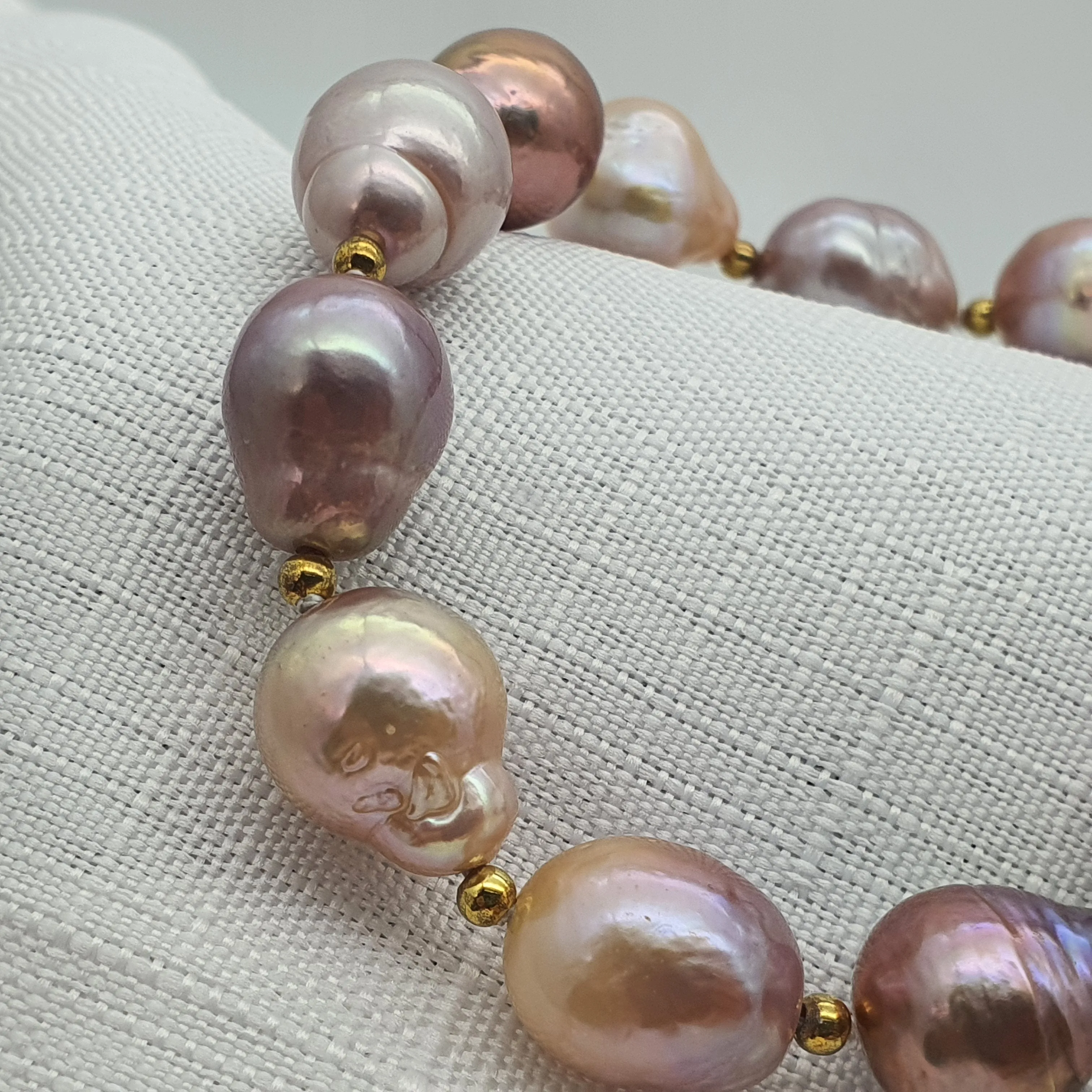 Freshwater Cultured Pearl Bracelet, Sterling Silver