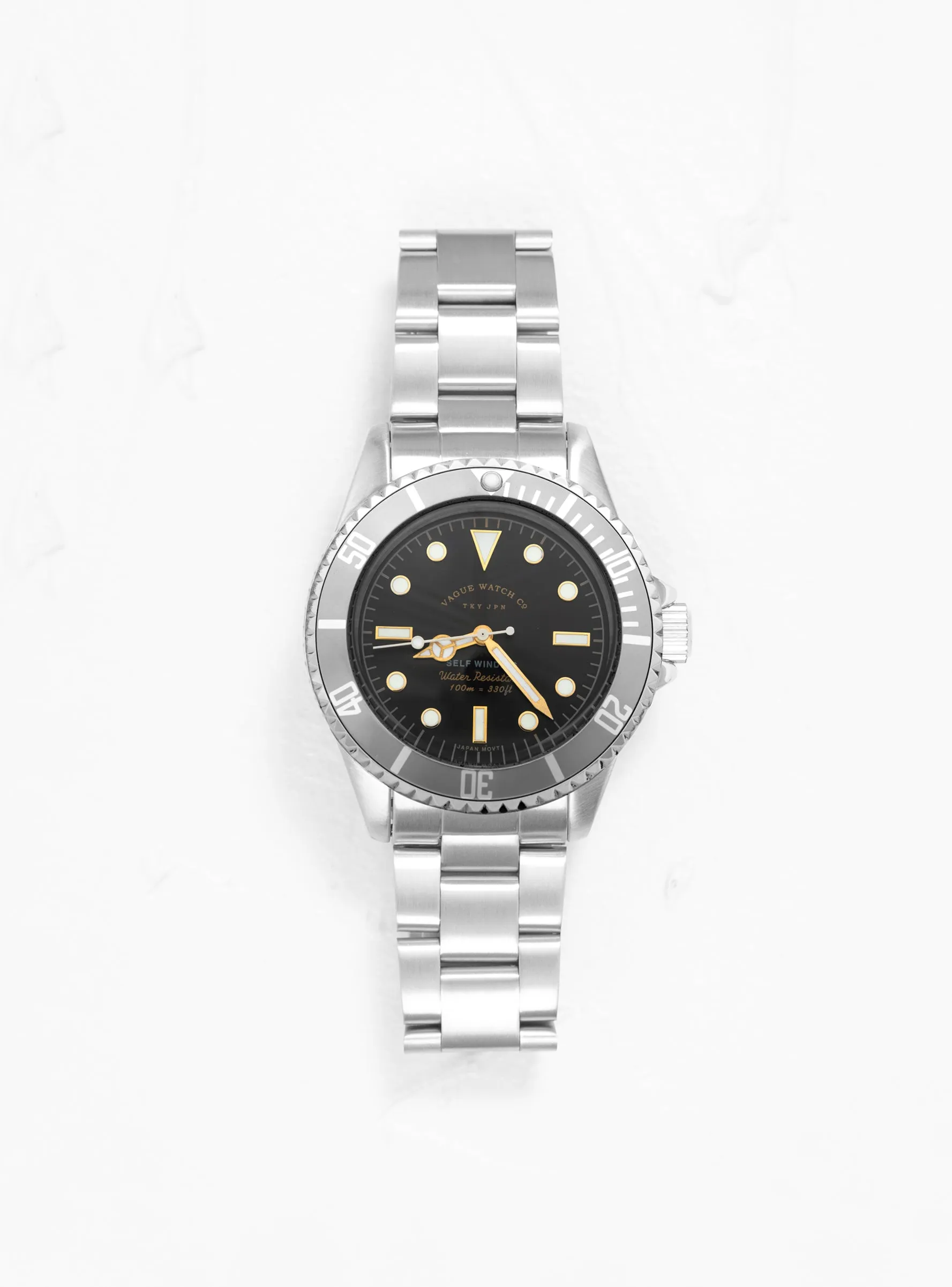 GRY FAD 40 Diver Watch Grey, Black & Silver