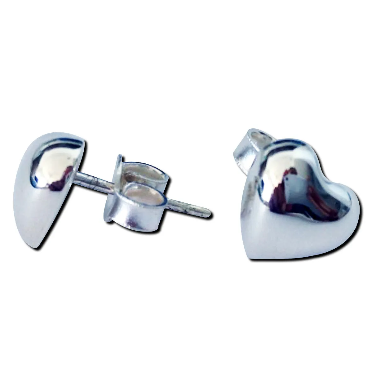 Heart Stud Earrings