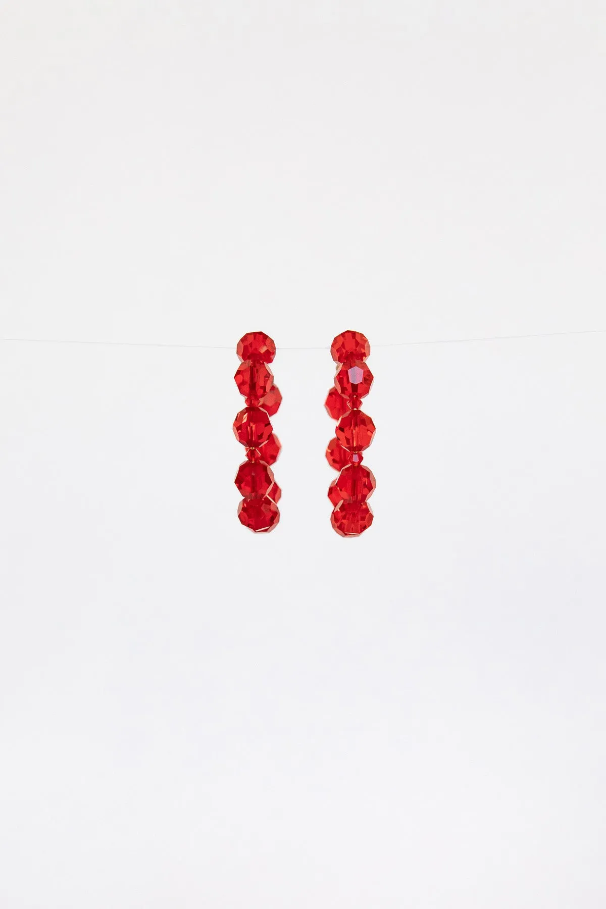 Jiu Jiu Earrings, Gladiolus