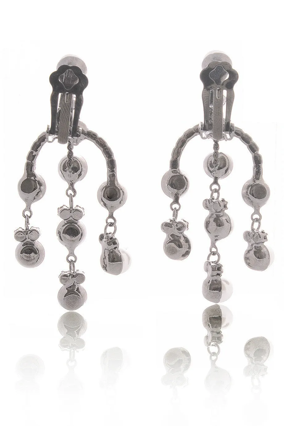 KENNETH JAY LANE Chandelier Pearl Earrings