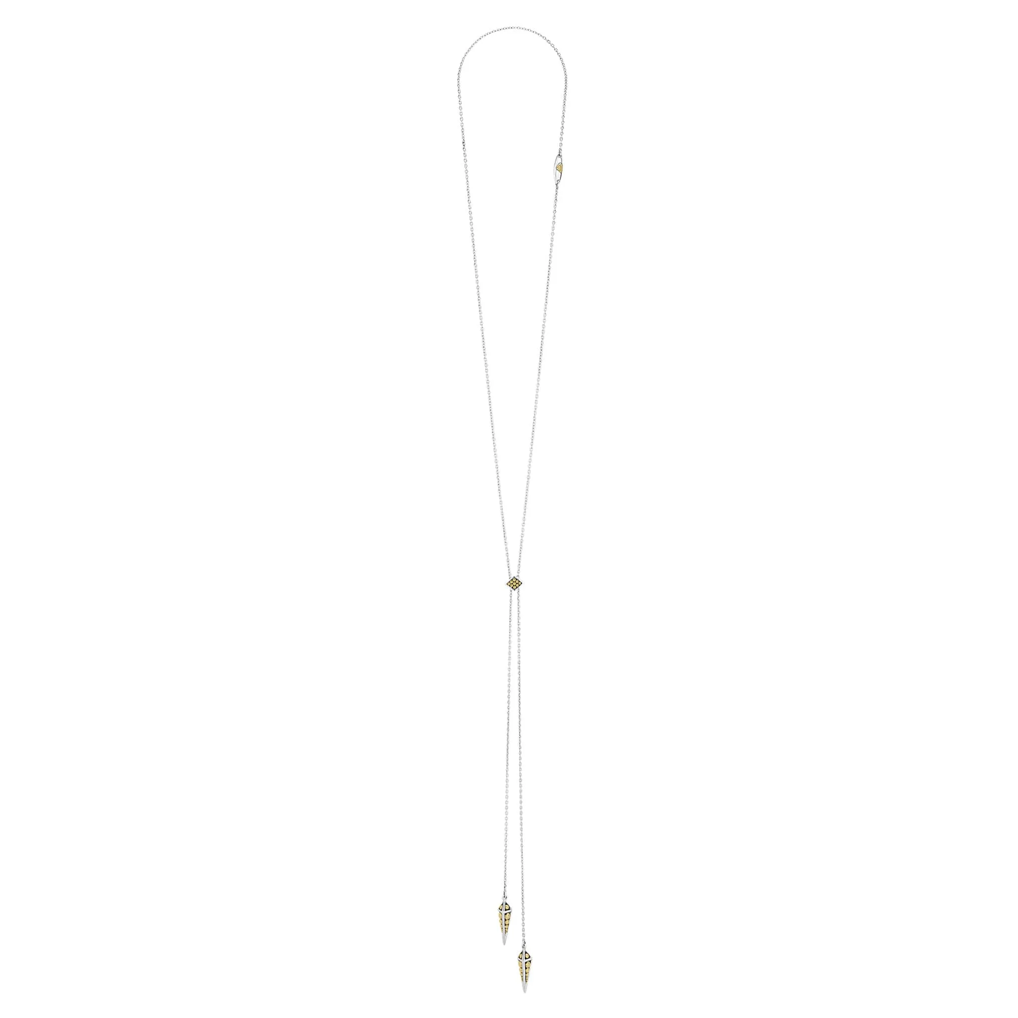 KSL Pyramid Lariat Necklace