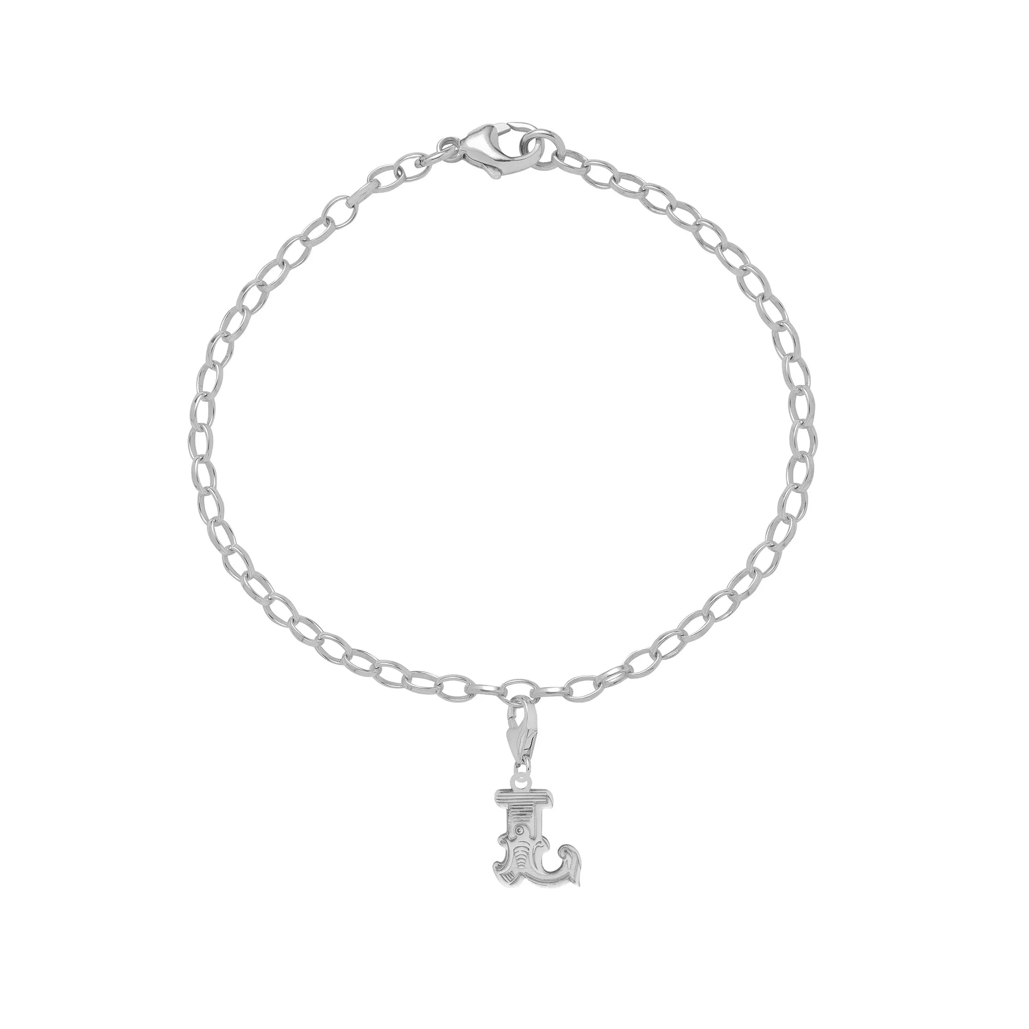 Letter L Starter Charm Bracelet