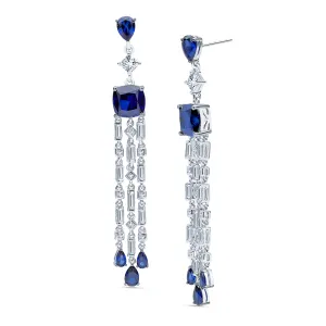 Libby Earrings (Sapphire)