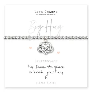 Life Charm My Favourite Place Is Inside Your Hug Bracelet