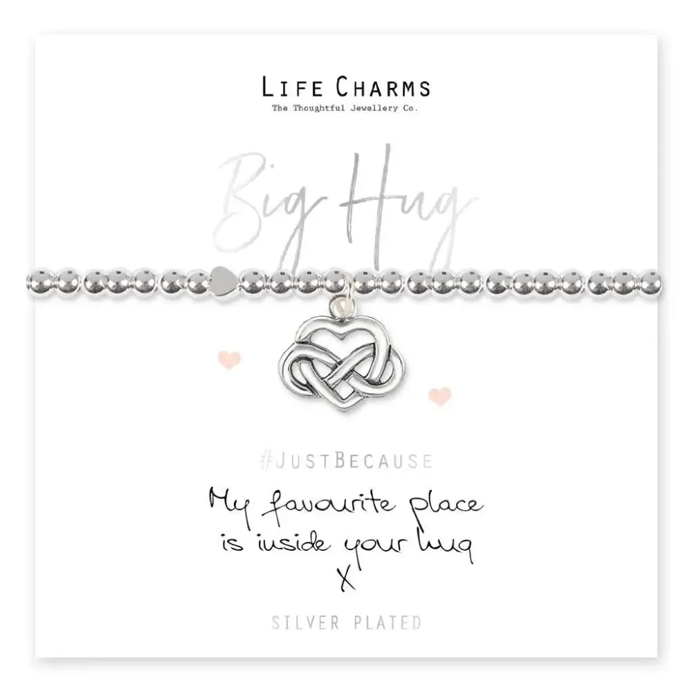 Life Charm My Favourite Place Is Inside Your Hug Bracelet