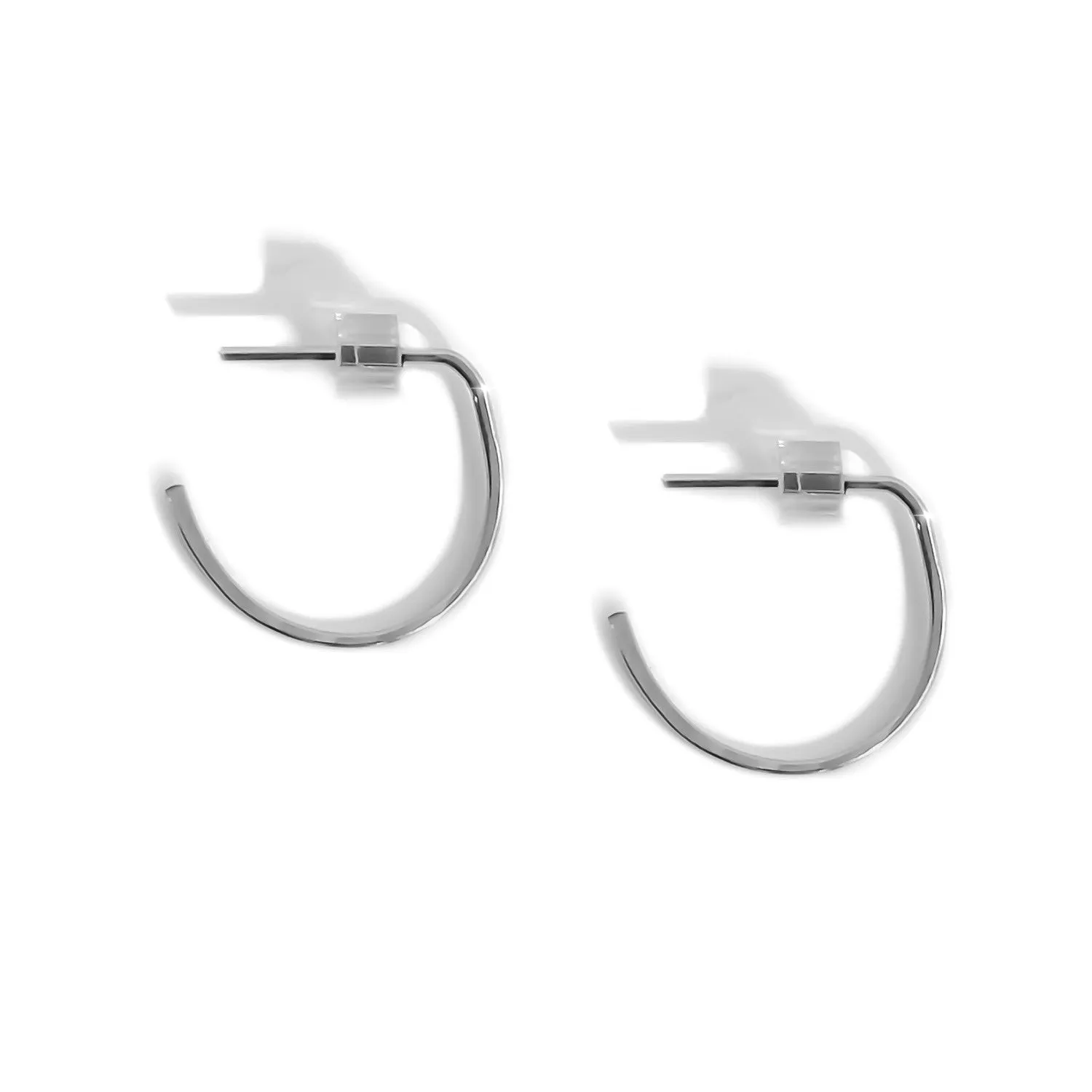 Lindsay Threader Hoop Earrings