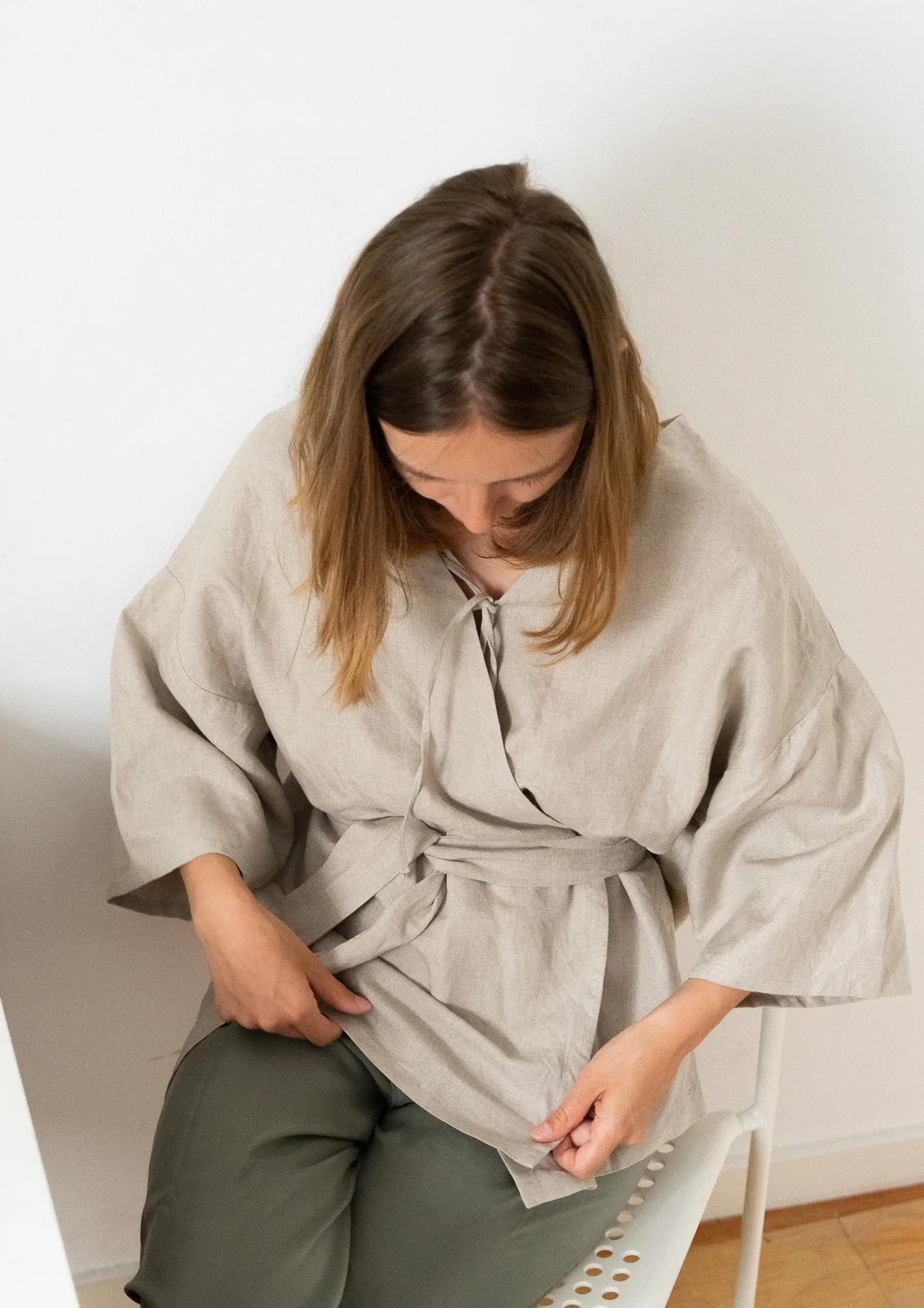 Linen Kimono DO SHIRT