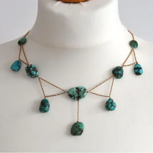 Matrix Turquoise Necklace