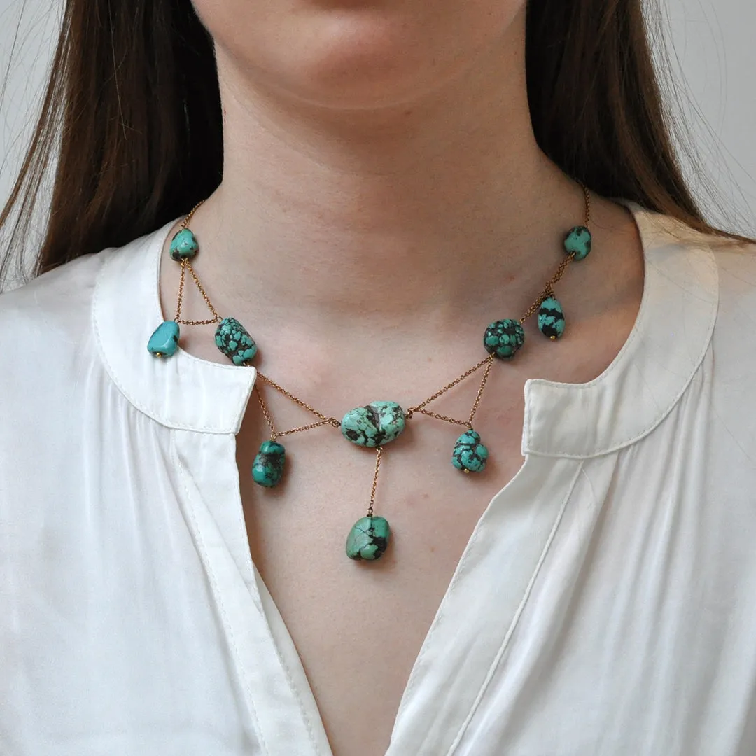 Matrix Turquoise Necklace