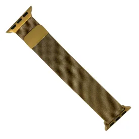 Milanese Mesh Strap in Yellow Gold (Apple Watch)