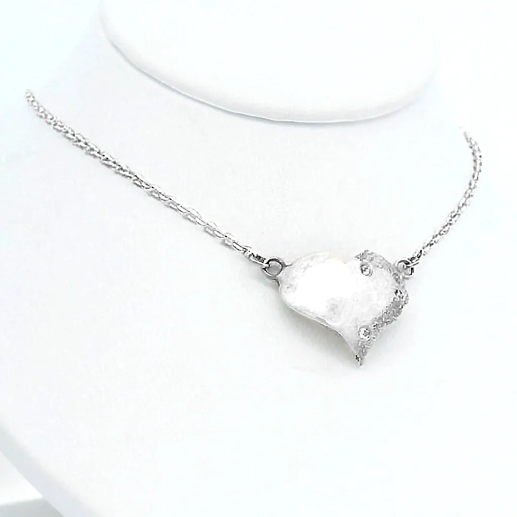 Moonlight Heart Necklace