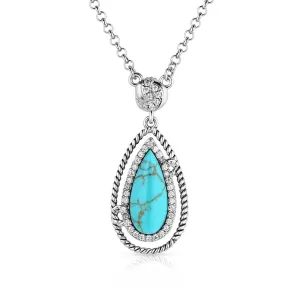 NEW! Tied & True Turquoise Necklace NC5858