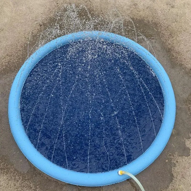 Pet Sprinkler Pad Cooling Mat Swimming Pool