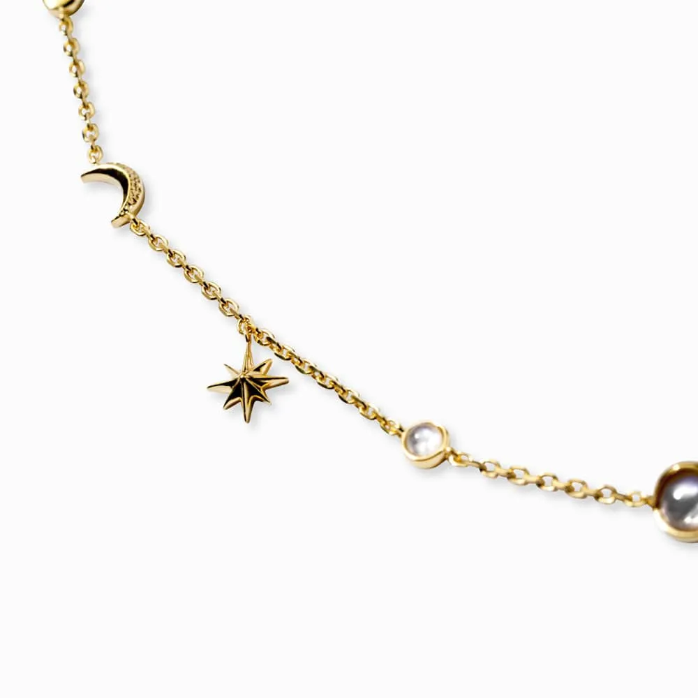 Promise The Moon Lariat Necklace