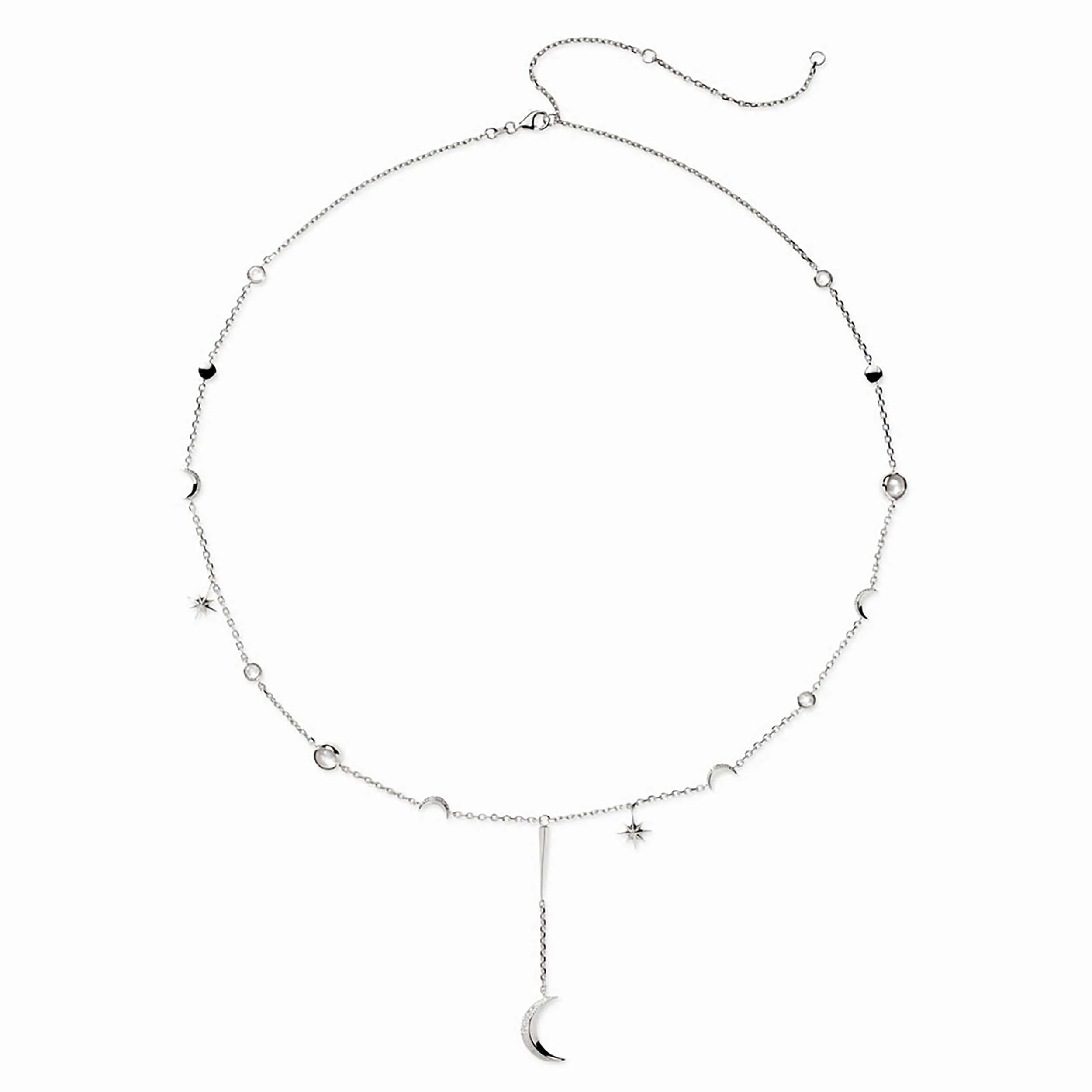 Promise The Moon Lariat Necklace