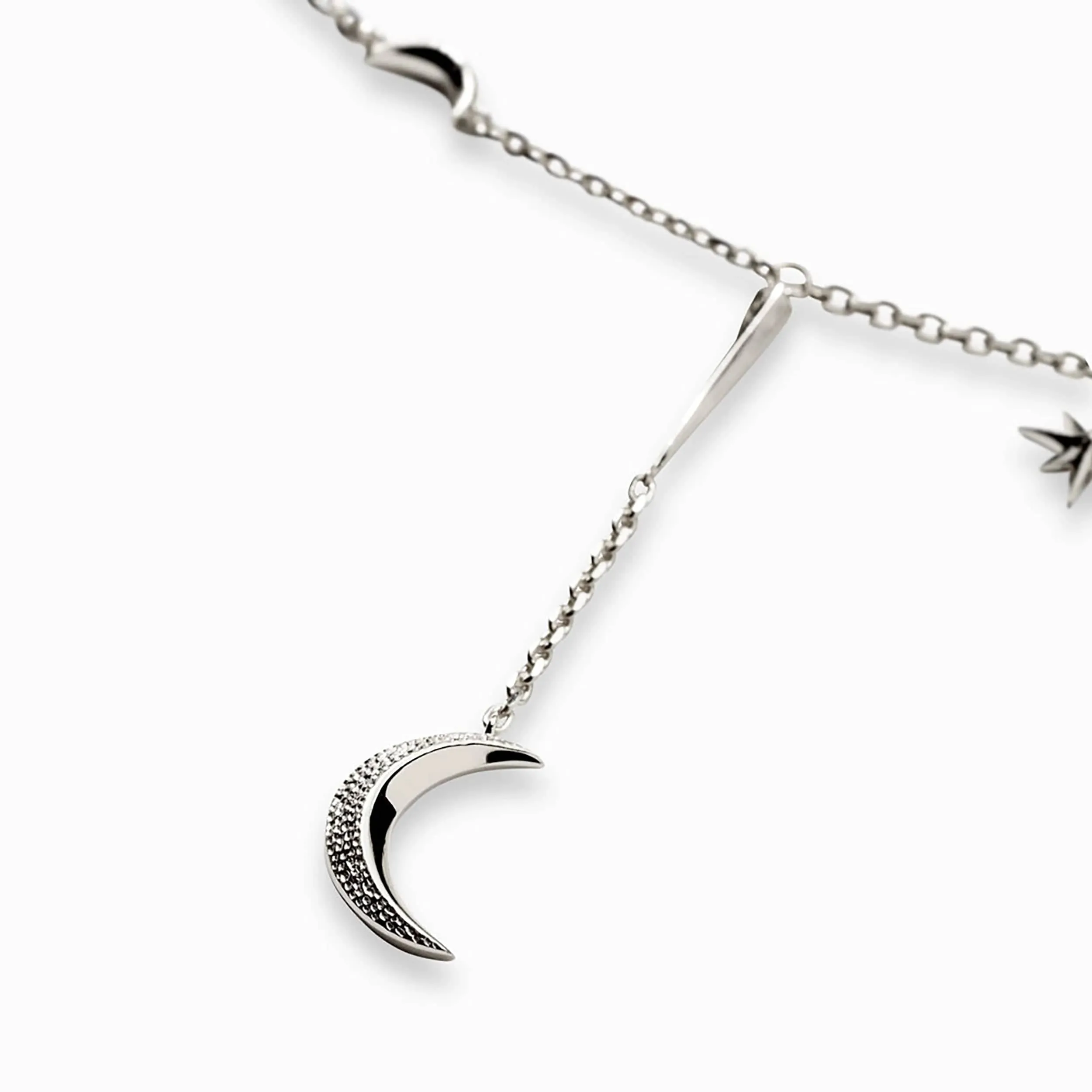 Promise The Moon Lariat Necklace