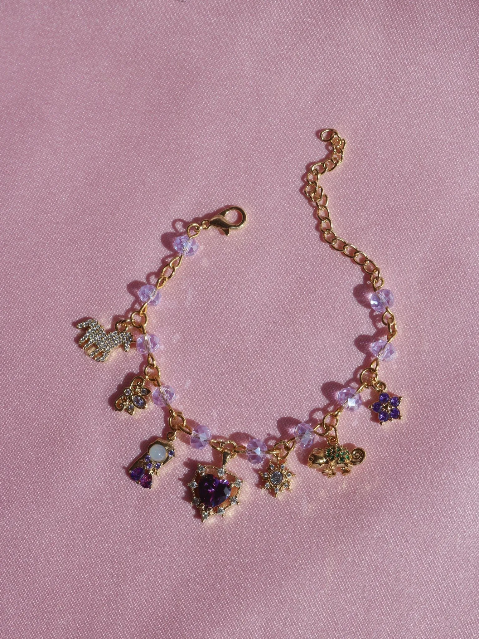 Rapunzel Charm Bracelet, Version 2