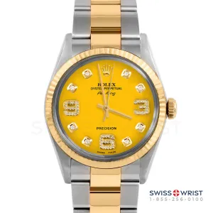 Rolex Air King 34mm | 5500-TT-YLW-8DA369-FLT-OYS