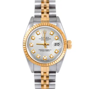 Rolex Datejust 26mm | 69173-SLV-DIA-AM-FLT-JBL