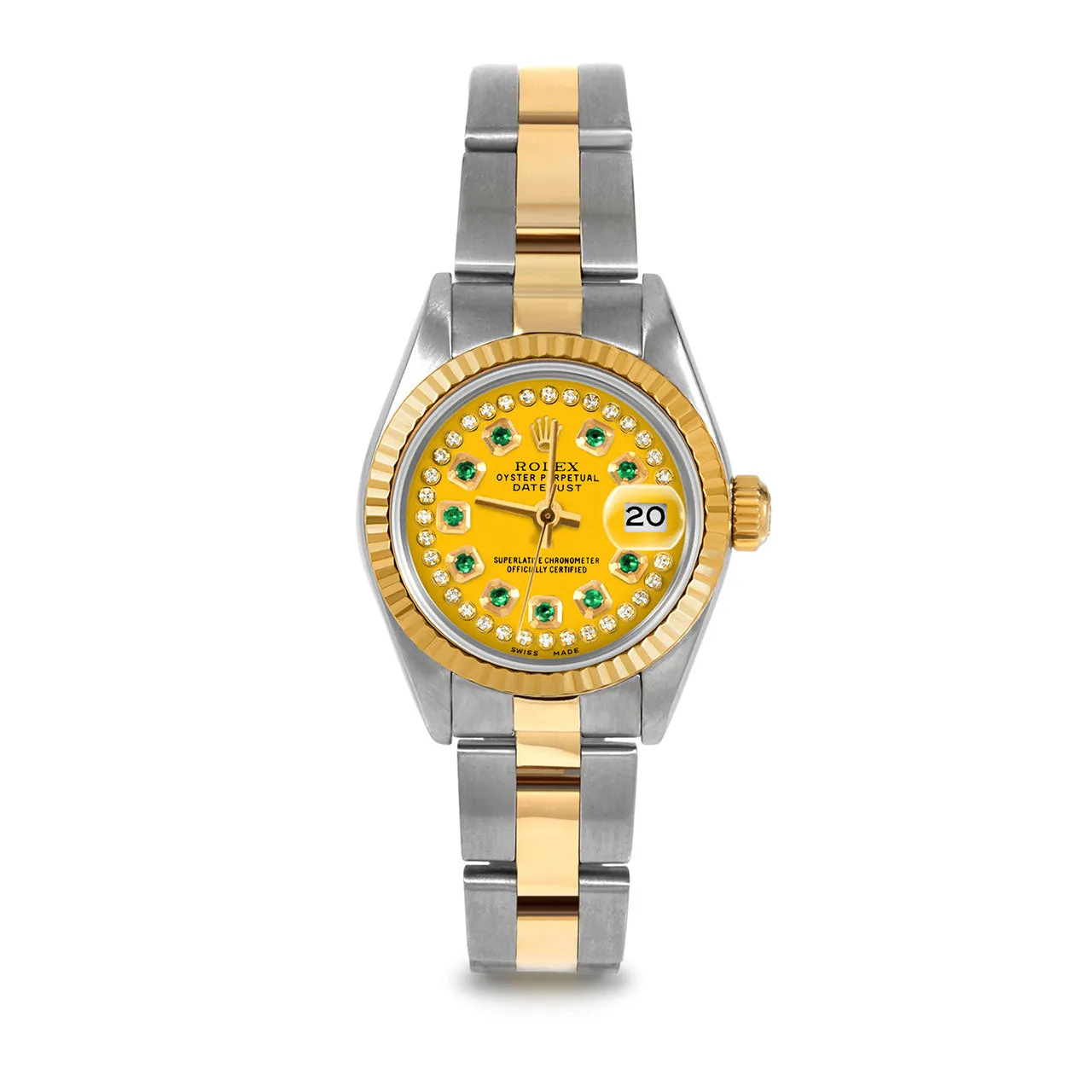 Rolex Datejust 26mm | 69173-YLW-STRE-FLT-OYS