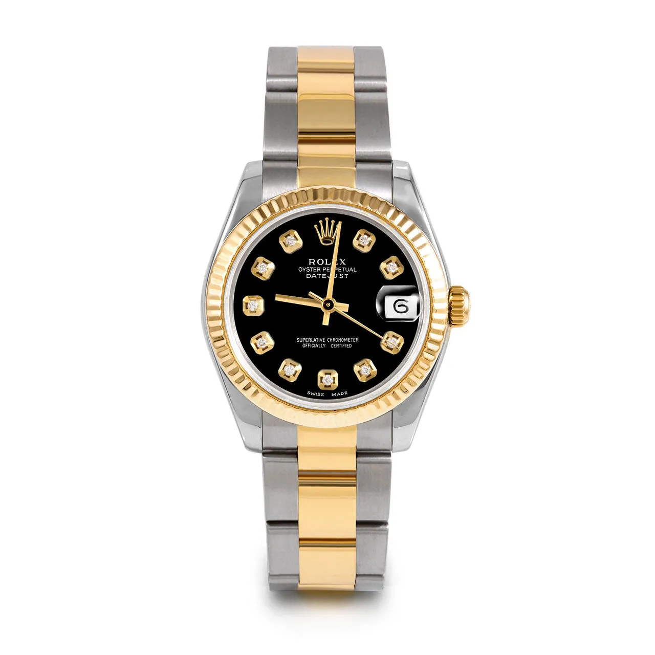 Rolex Datejust 31mm | 178273-BLK-DIA-AM-FLT-OYS