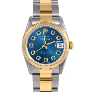 Rolex Datejust 31mm | 68273-BLU-SPH-AM-FLT-OYS