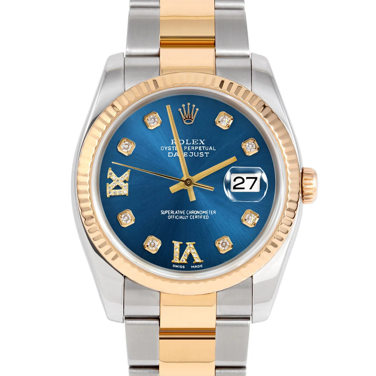 Rolex Datejust 36mm | 116233-BLU-8DR69-FLT-OYS