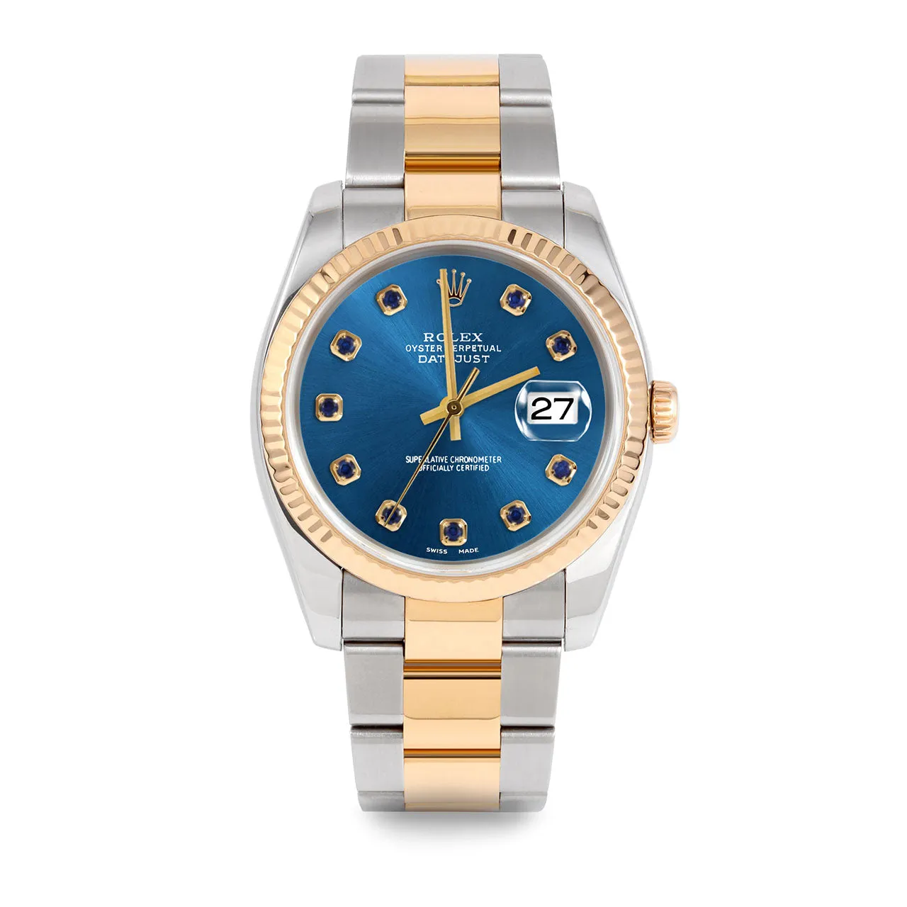 Rolex Datejust 36mm | 116233-BLU-SPH-AM-FLT-OYS