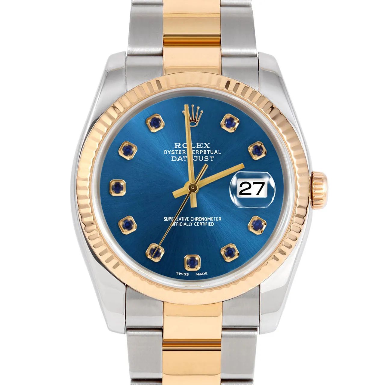 Rolex Datejust 36mm | 116233-BLU-SPH-AM-FLT-OYS