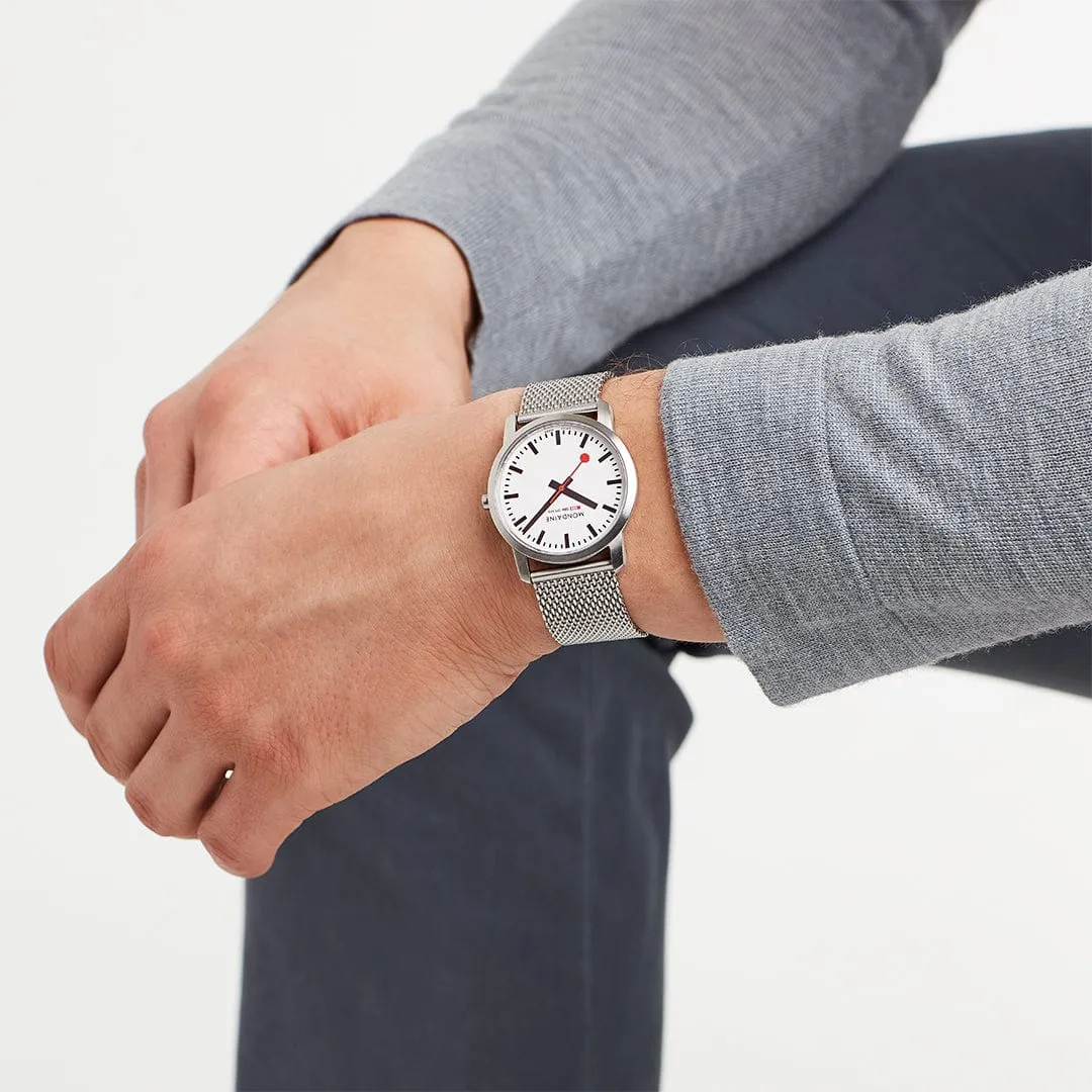 Simply Elegant, Stainless Steel, 36 mm